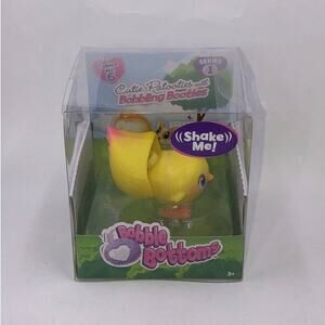 Bobble Bottoms Series 1 Chicky Waddle Yellow Chick Toy Easter New
